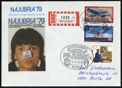 Bundesrepublik Deutschland, 1008 u.a., Brief