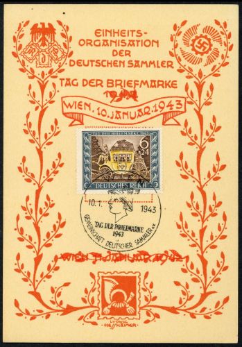 1943, Deutsches Reich, 828, Brief
