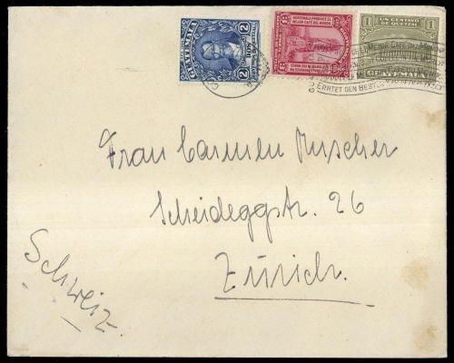1929, Guatemala, 222, 265 u.a., Brief