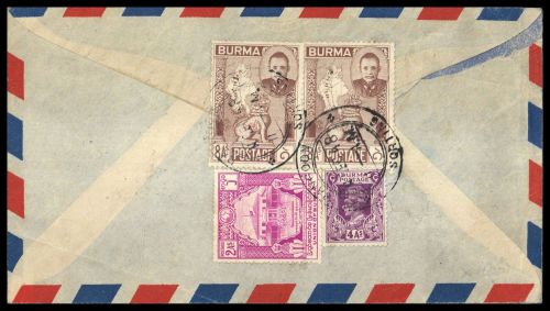 1948, Birma, 90 u.a., Brief