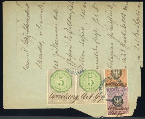 1873, Deutsches Reich, Briefst.