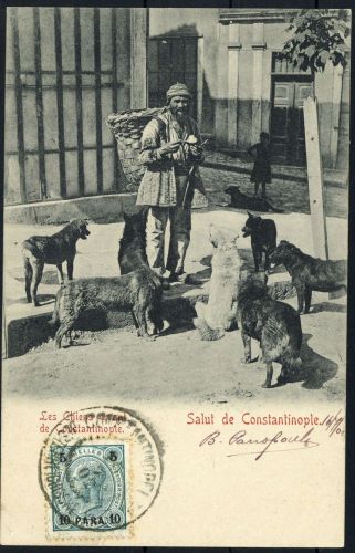 1900, Österreich Post in der Levante, 32, Brief