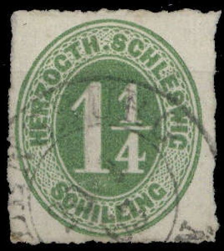 1864, Altdeutschland Schleswig Holstein, 4, gest.