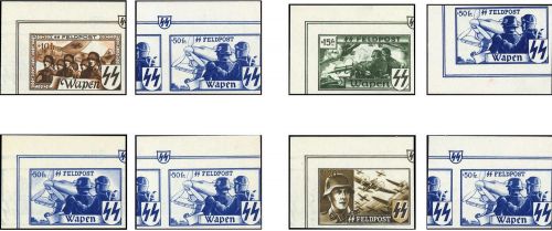 1944, Deutsche Besetzung II. WK Belgien Flämische Legion, ex XV- ...