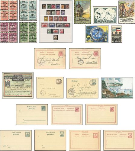 Deutsche Kolonien Neuguinea, 1-24 u.a.