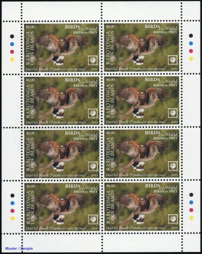 2019, Rarotonga, 96-99 KB, **