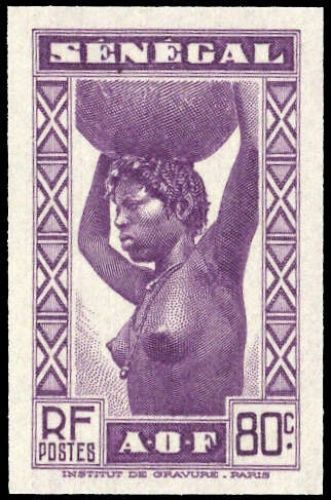 1938, Senegal, 173 U, **