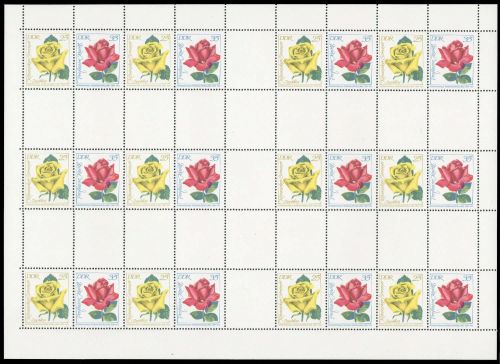 1972, DDR, MHB 15 F, **
