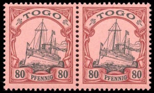 1900, Deutsche Kolonien Togo, 15 PF I, **