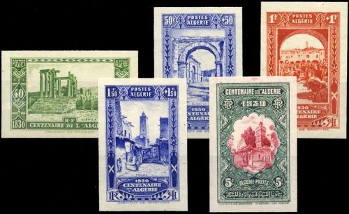 1930, Algerien, 100 U u.a., **