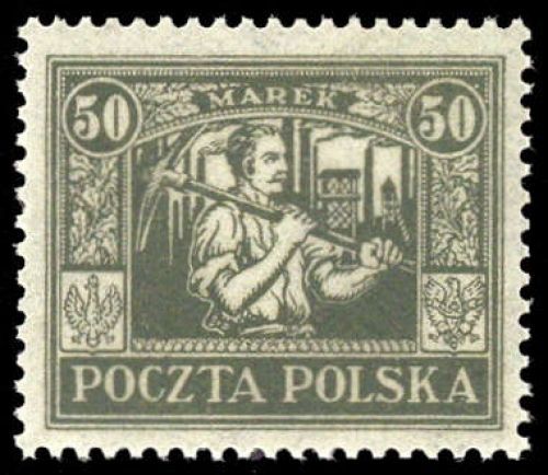 1922, Ost-Oberschlesien Reguläre Ausgabe, 1-16, **