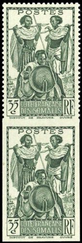1938, Französisch Somaliküste, 159 U+Udr, **