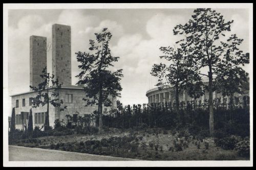 1936, Sport u. Spiel,Olympia Berlin 1936,Werbepostkarten, Brief