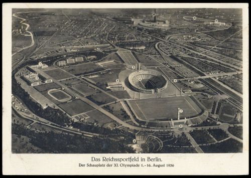 1936, Sport u. Spiel,Olympia Berlin 1936,Werbepostkarten, 609- ...