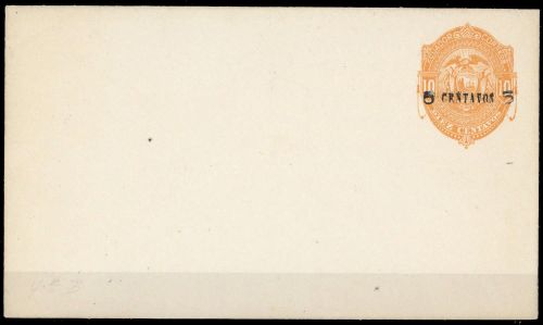 1891, Ecuador, U 4 a B, Brief
