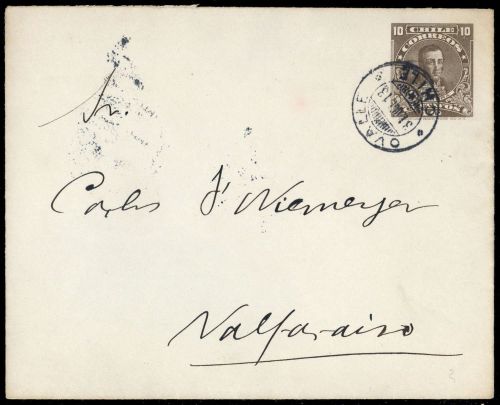 1911, Chile, U 17, Brief