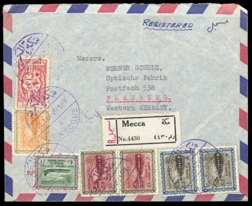 1934, Saudi Arabien, 73, 81 u.a., Brief