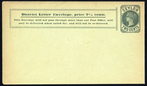 1893, Ceylon, U 29, Brief