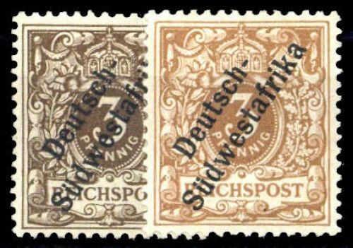 1898, Deutsche Kolonien Südwestafrika, 5 (2), *