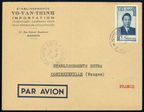 1951, Vietnam Süd, 69, Brief