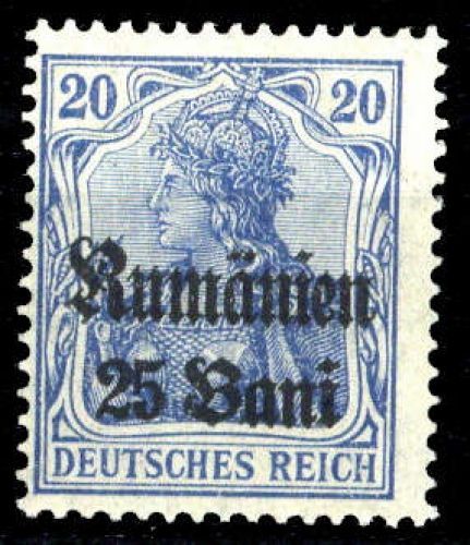 1918, Deutsche Besetzung I. WK Rumänien, 11 c, *
