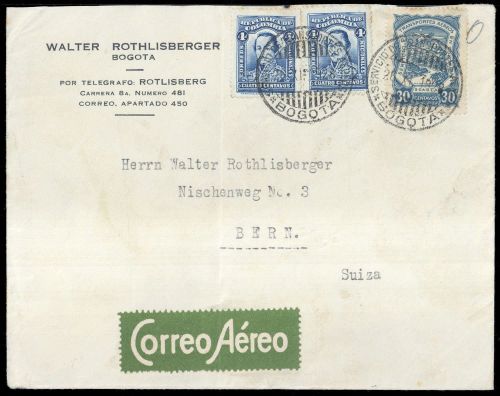 1923, Scadta, 33 u.a., Brief
