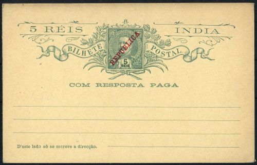 1912, Portugiesisch Indien, P 27, Brief