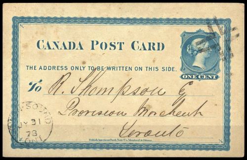 1877, Canada, P 2, Brief