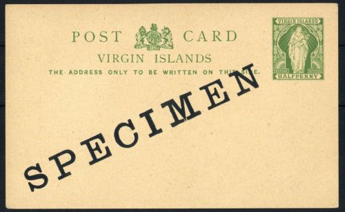 1901, Jungferninseln, P 4 SP, Brief