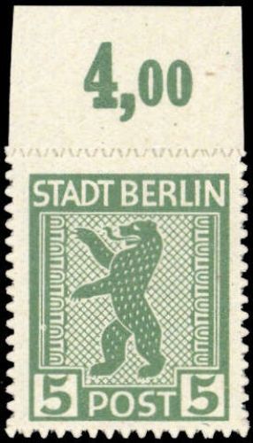 1945, SBZ Berlin Brandenburg, 1 B OR, **
