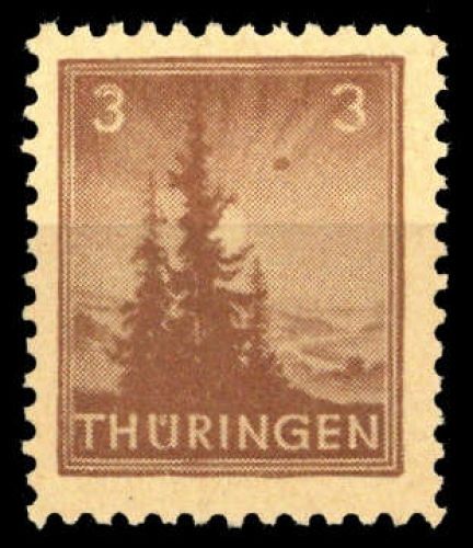1945, SBZ Thüringen, 92 PF II, **