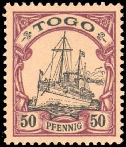 1900, Deutsche Kolonien Togo, 14 Dzf, *