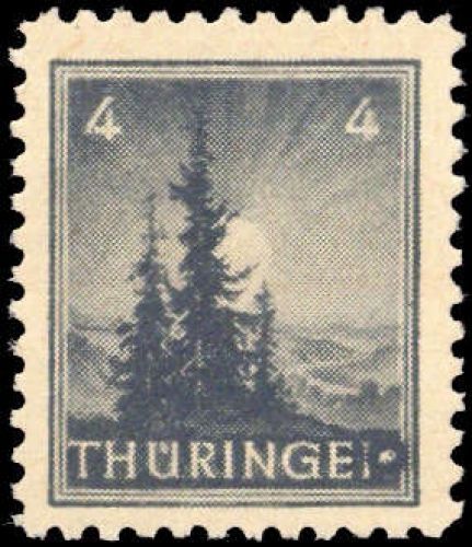 1945, SBZ Thüringen, 93 PF III, **