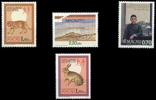 1986, Macau, 550-51 u.a., **