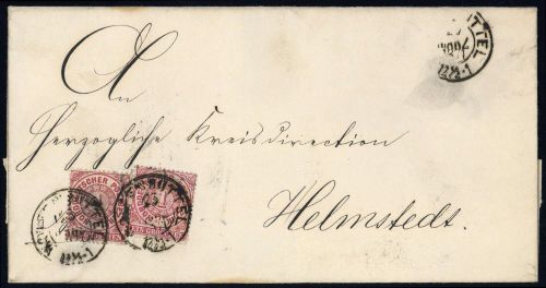 Altdeutschland Norddeutscher Postbezirk, 16 (2), Brief