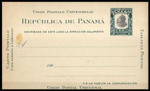 1907, Panama, P 9, Brief