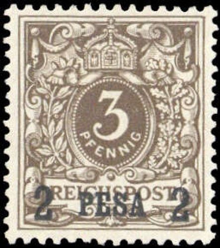 1893, Deutsche Kolonien Ostafrika, 1, *