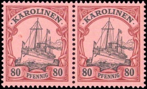 1900, Deutsche Kolonien Karolinen, 15 (2), **