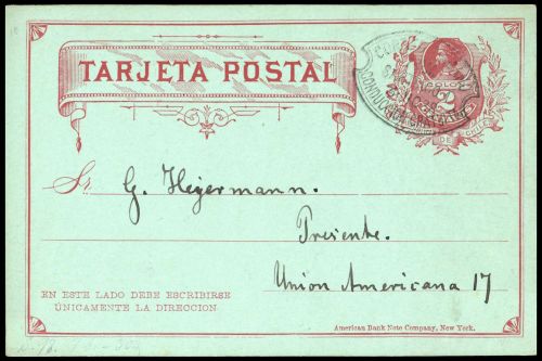 1887, Chile, P 13, Brief