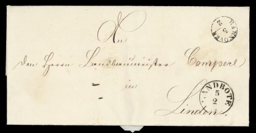 Altdeutschland Hannover, Brief