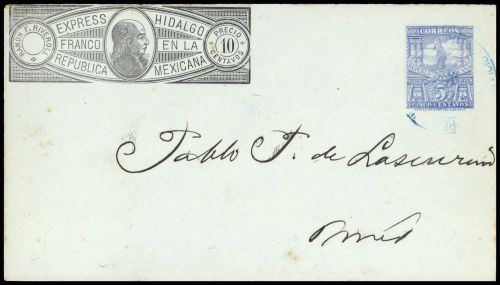 1895, Mexiko, U 3 I e, Brief