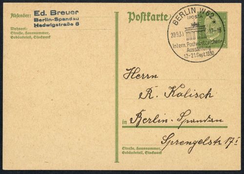 Deutsches Reich, Brief