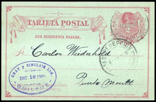 1897, Chile, P 21, Brief