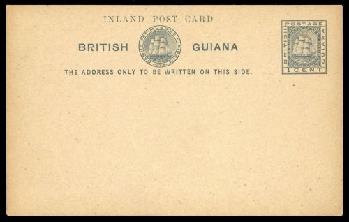 1886, Guyana, P 4, Brief