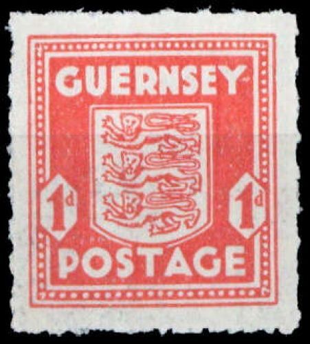 1941, Deutsche Besetzung II. WK Guernsey, 2 (4), **