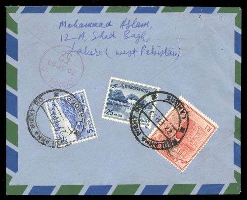 1963, Pakistan, 148 u.a., Brief