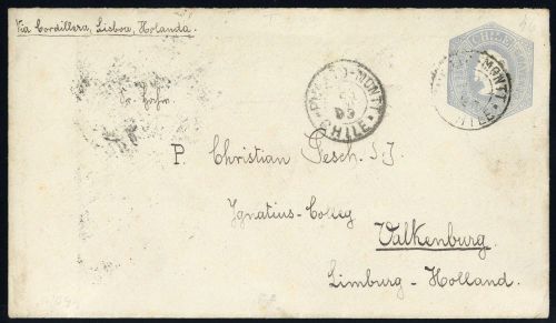 1873, Chile, U 2 A, Brief