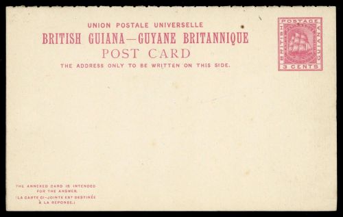 1883, Guyana, P 2 a, Brief