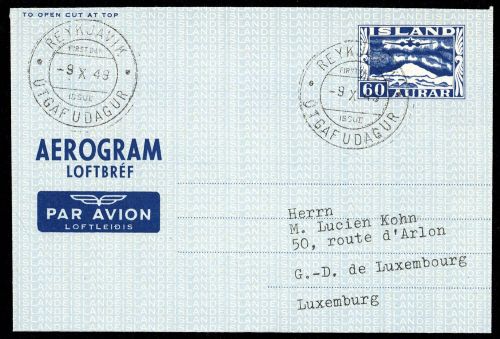 1949, Island, LF 1, Brief