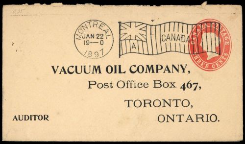 1877, Canada, U 4 a, Brief